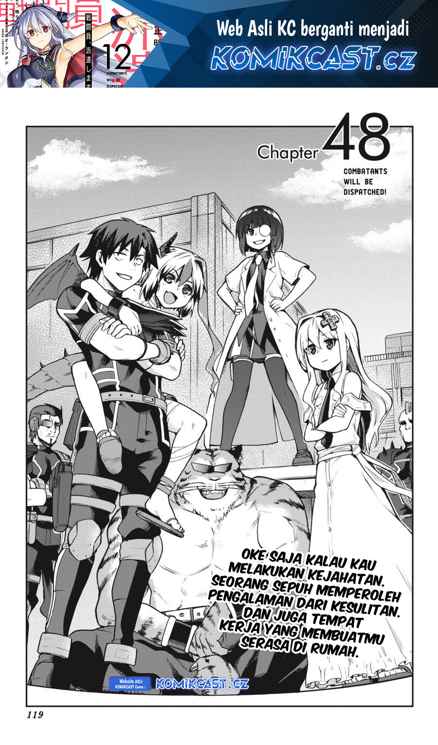 Sentouin, Hakenshimasu! Chapter 48 - halaman 2