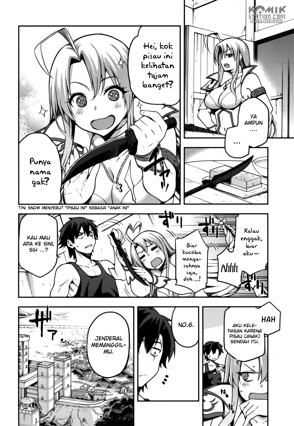 Sentouin, Hakenshimasu! Chapter 8 - halaman 4