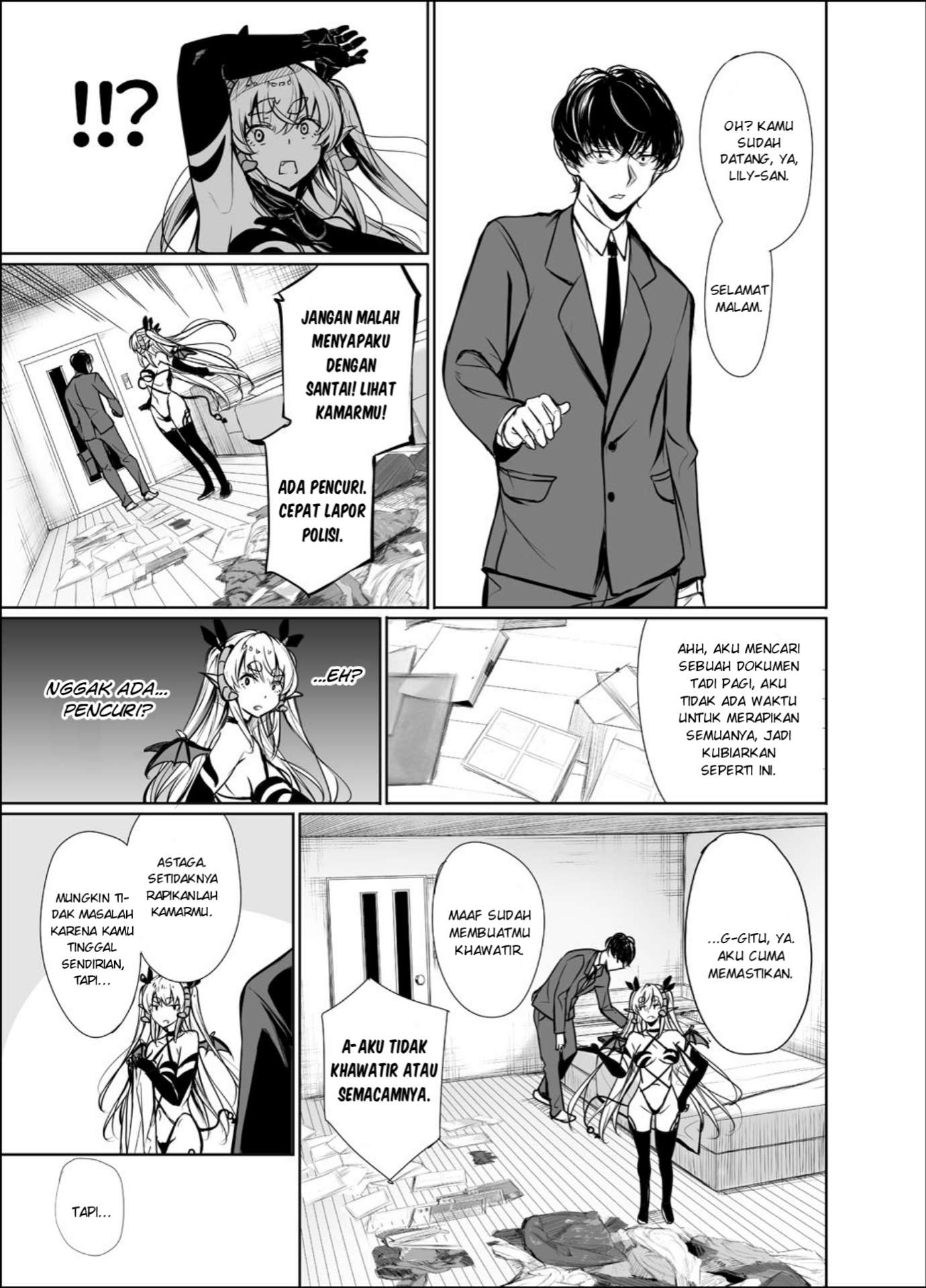 Shachiku Succubus no Hanashi Chapter 14 - halaman 4