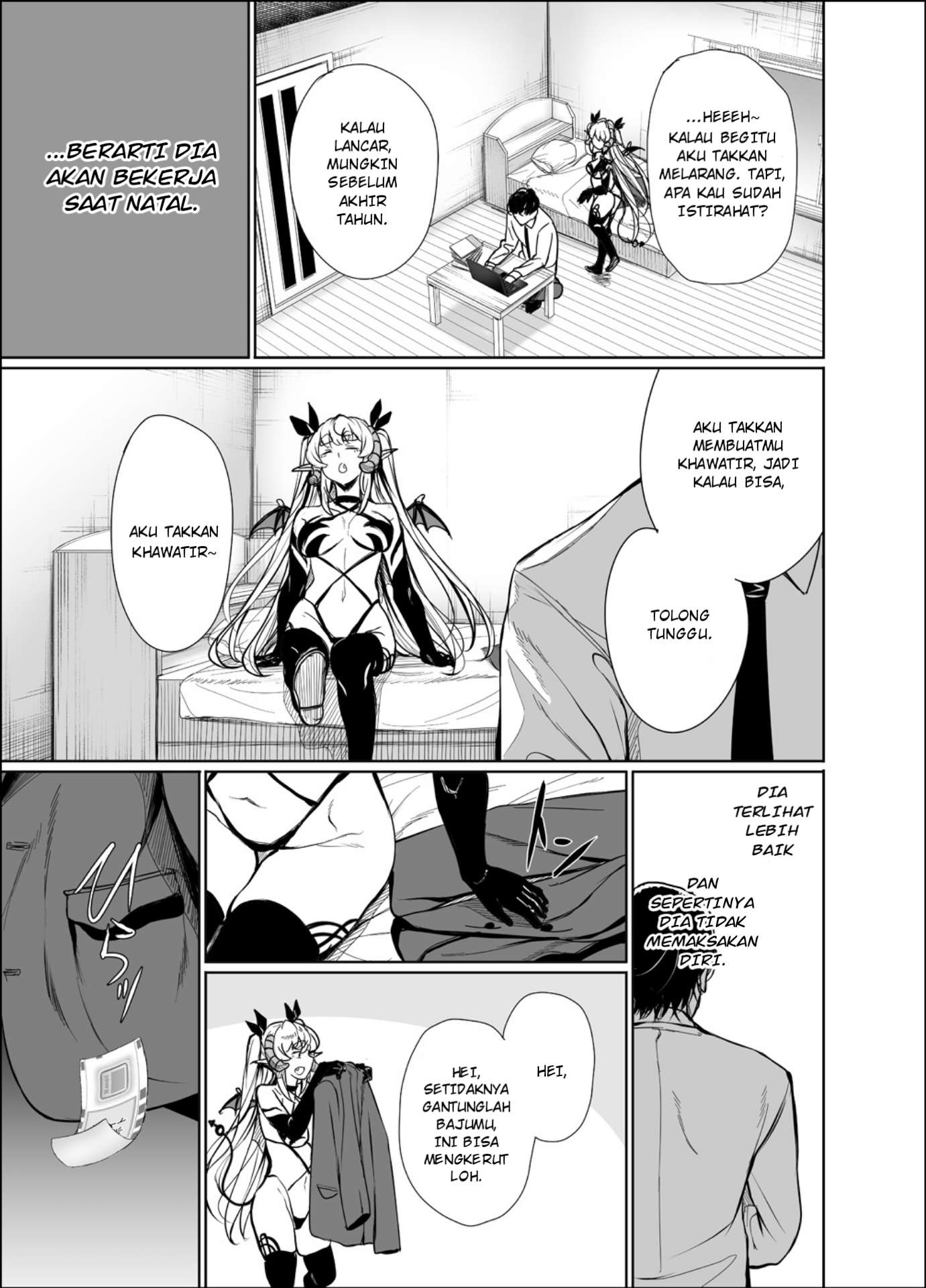 Shachiku Succubus no Hanashi Chapter 19 - halaman 8
