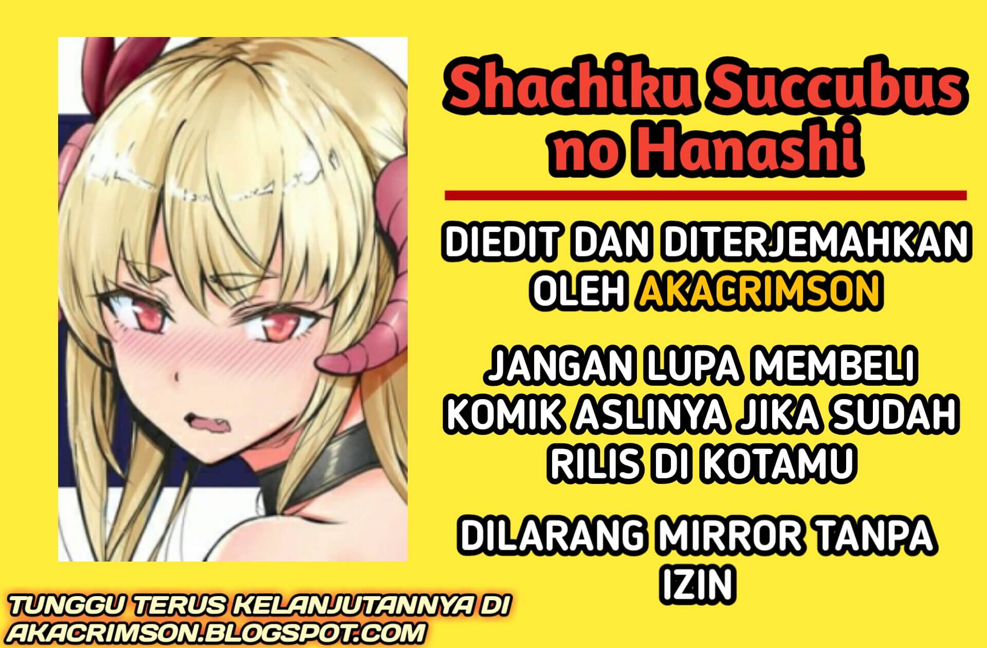 Shachiku Succubus no Hanashi Chapter 7 - halaman 1