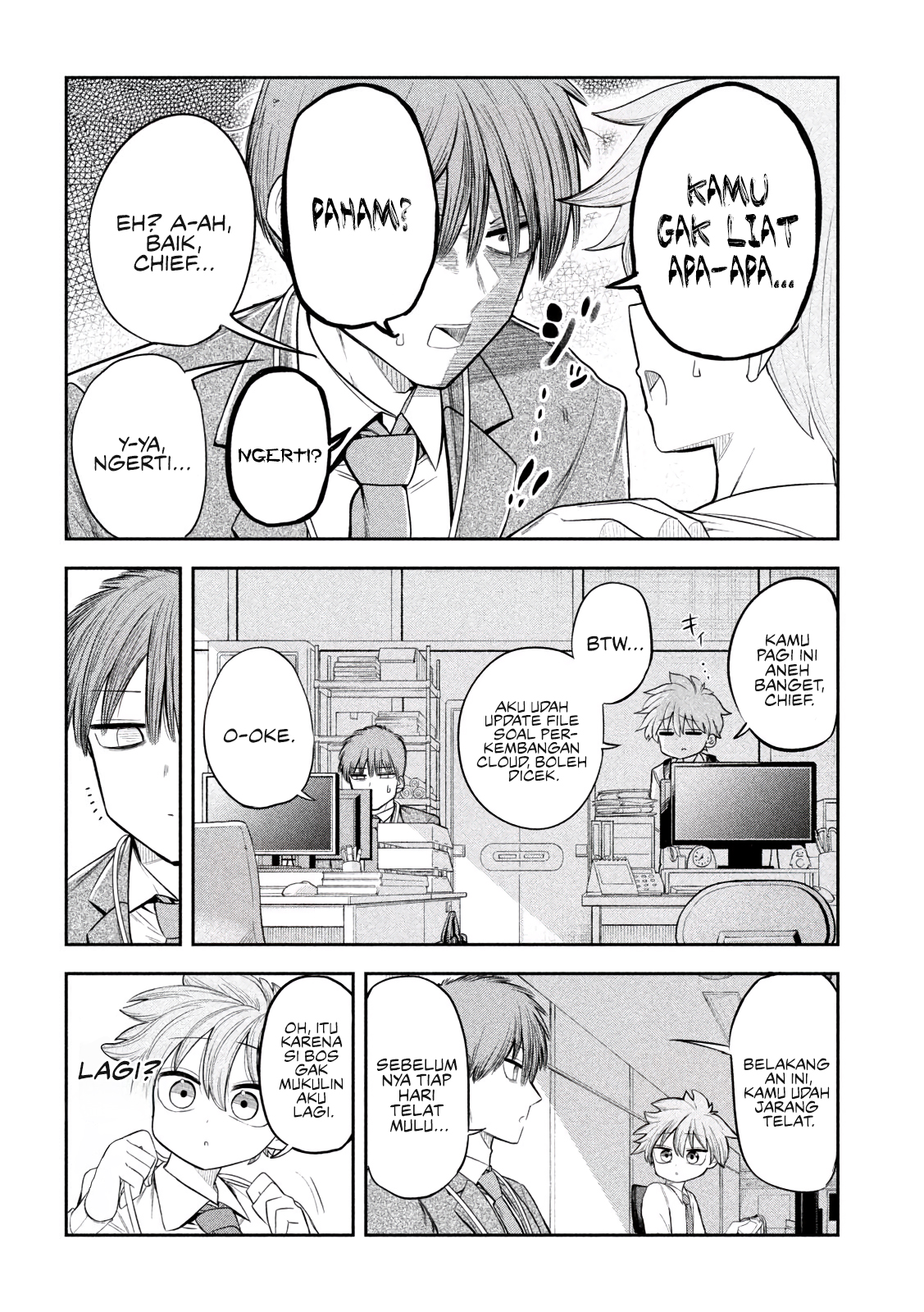 Shachou to Sake to Hoshi Chapter 7 - halaman 7