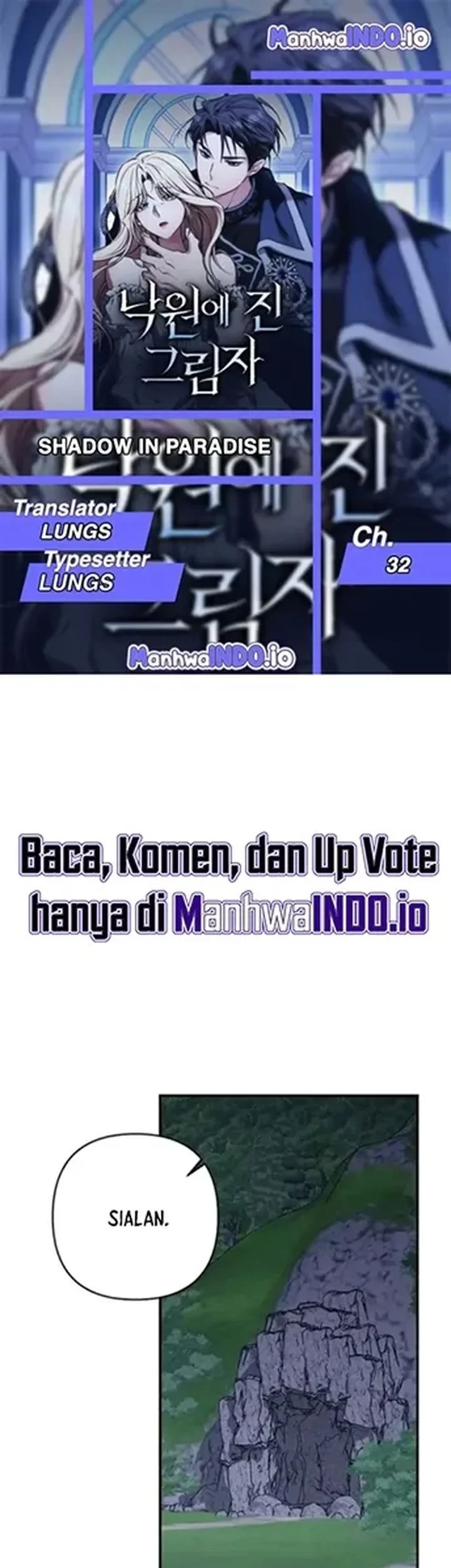 Shadow of Paradise Chapter 32 - halaman 1