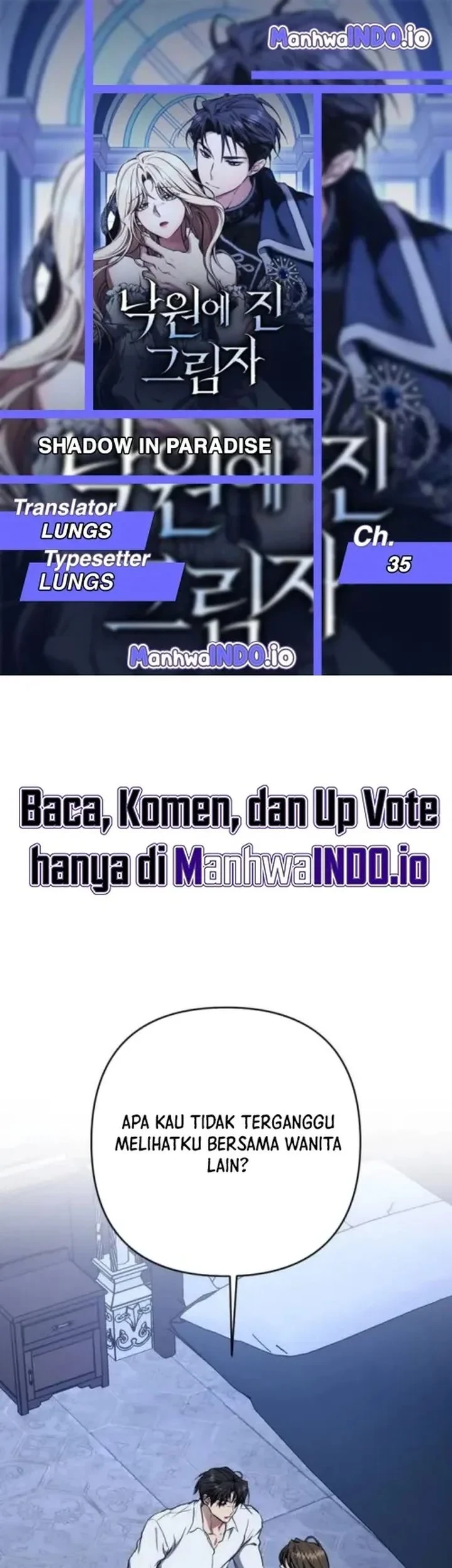 Shadow of Paradise Chapter 35 - halaman 1