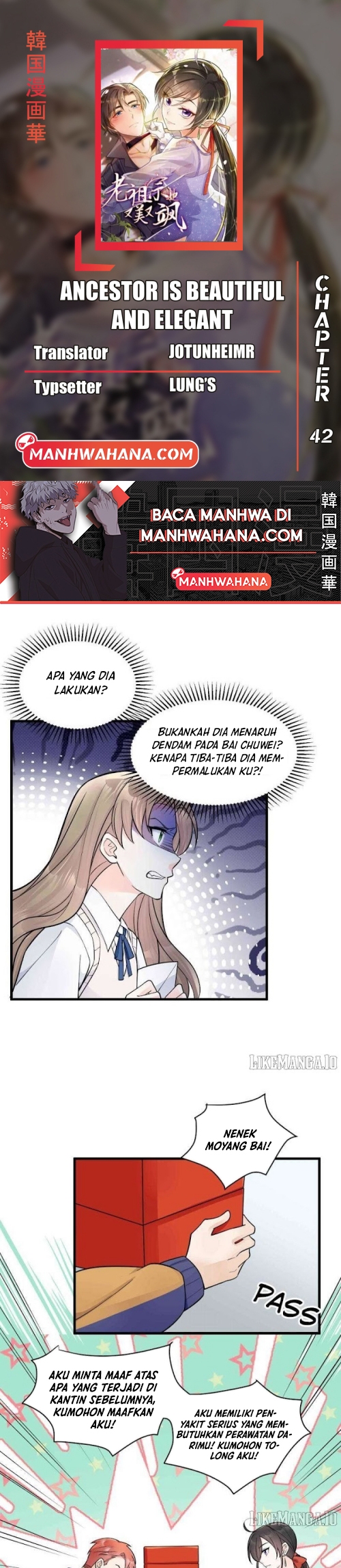 She-Ancestor, Dazzling and Dashing Chapter 42 - halaman 1