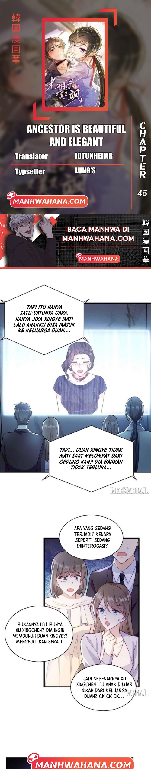She-Ancestor, Dazzling and Dashing Chapter 45 - halaman 1