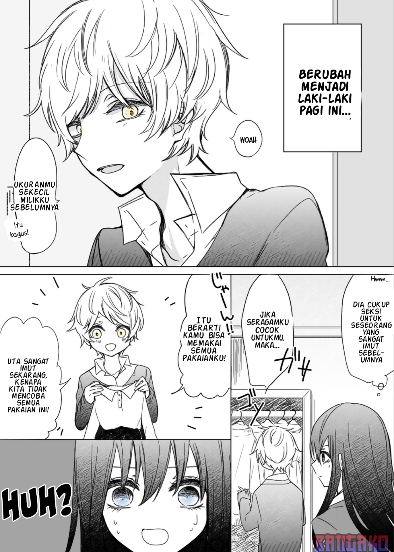 She Became Handsome and He Became Cute Chapter 3 - halaman 2