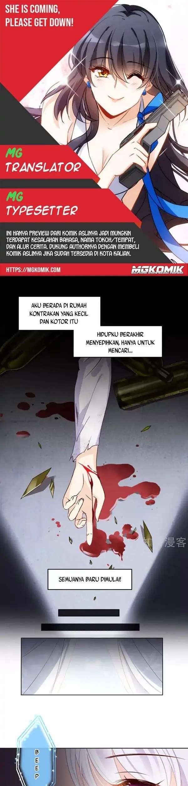 She Is Coming, Please Get Down! Chapter 10.1 - halaman 1