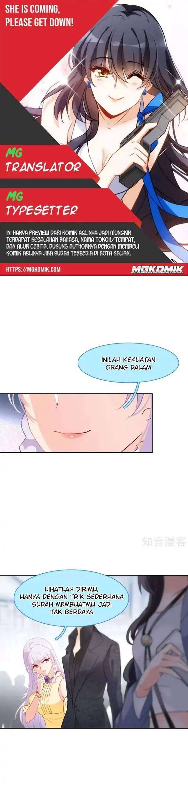 She Is Coming, Please Get Down! Chapter 11.3 - halaman 1