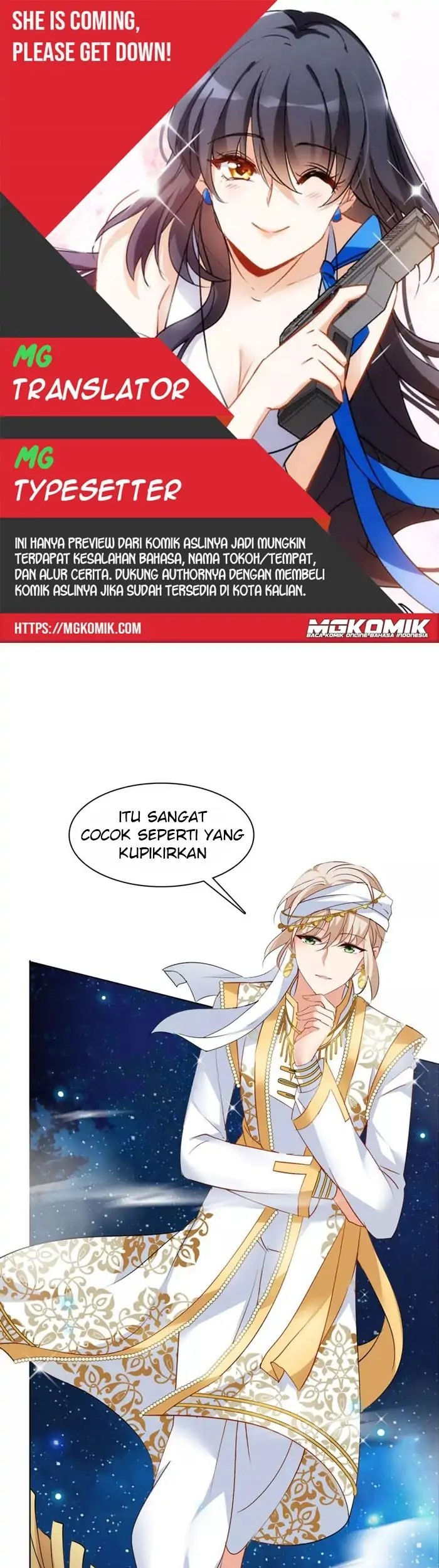 She Is Coming, Please Get Down! Chapter 12.3 - halaman 1