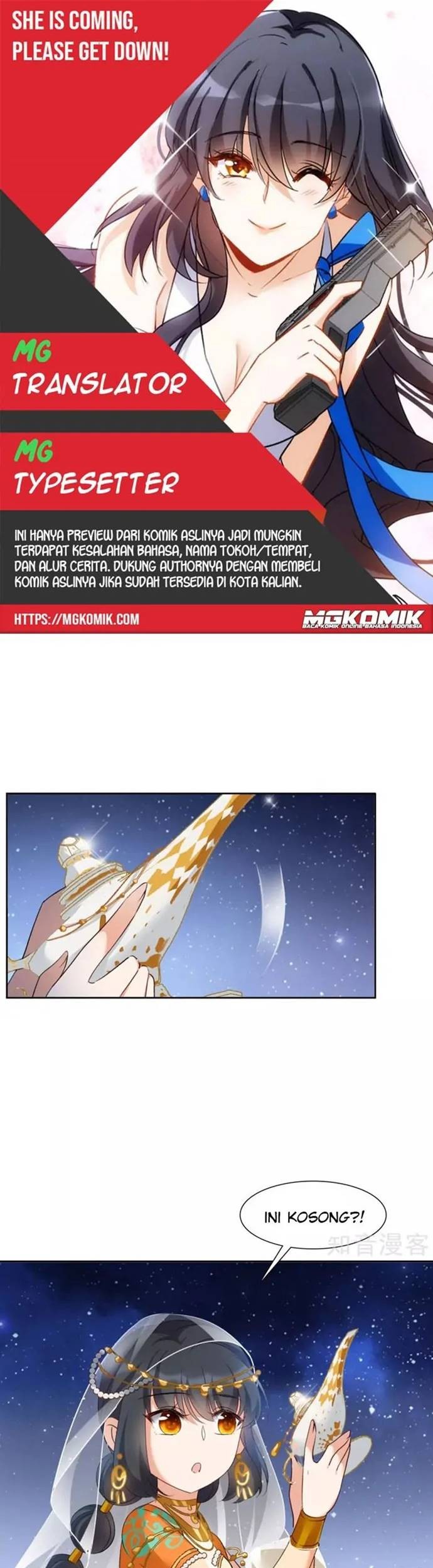 She Is Coming, Please Get Down! Chapter 13.3 - halaman 1