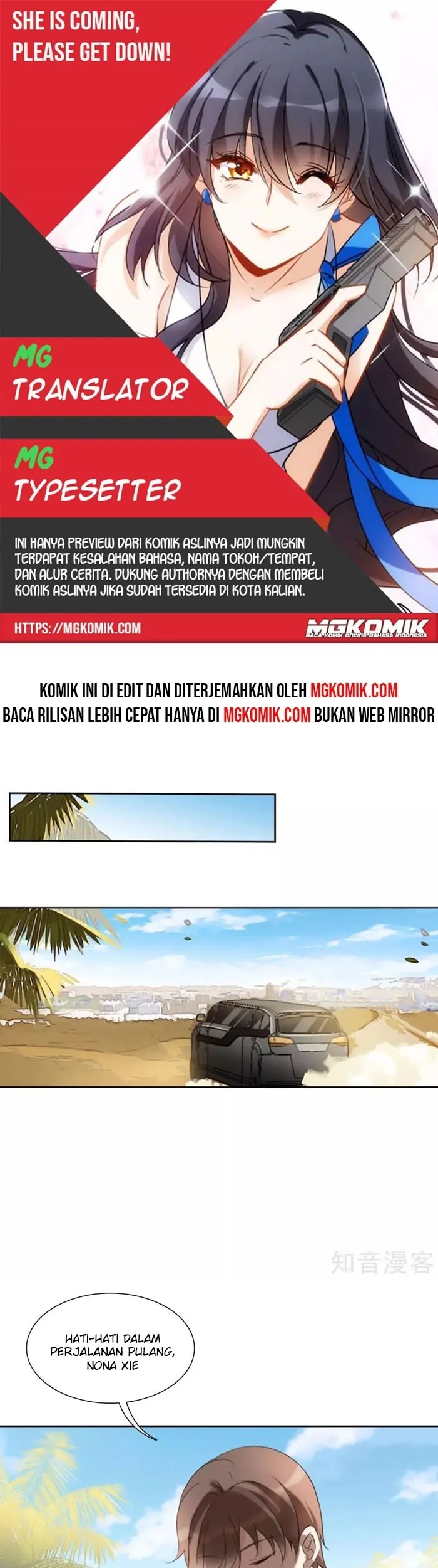 She Is Coming, Please Get Down! Chapter 14.1 - halaman 1