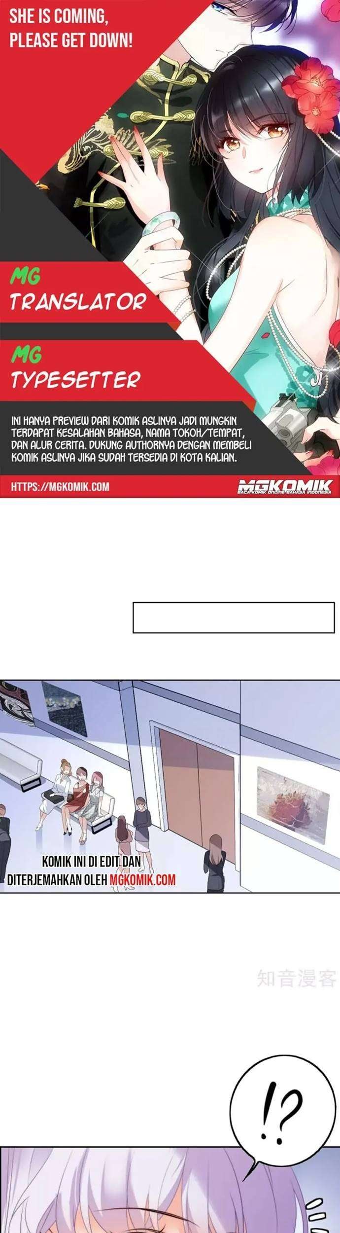 She Is Coming, Please Get Down! Chapter 19.1 - halaman 1