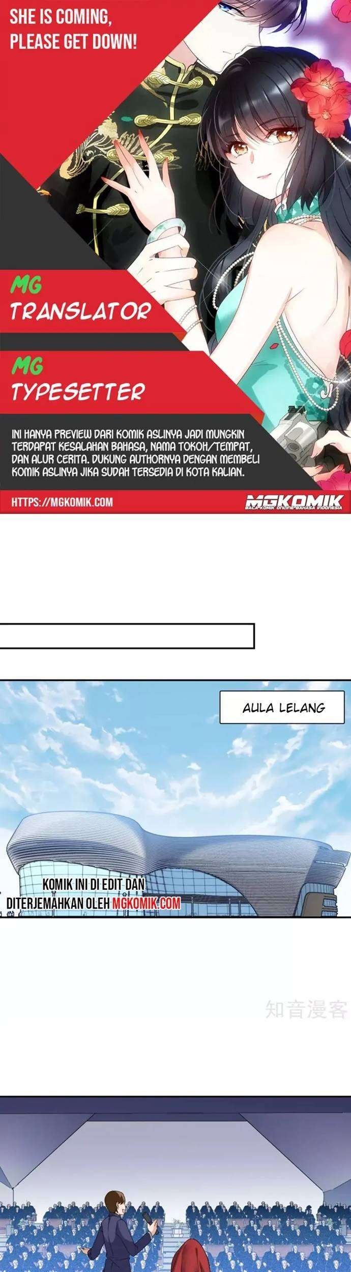 She Is Coming, Please Get Down! Chapter 25.1 - halaman 1