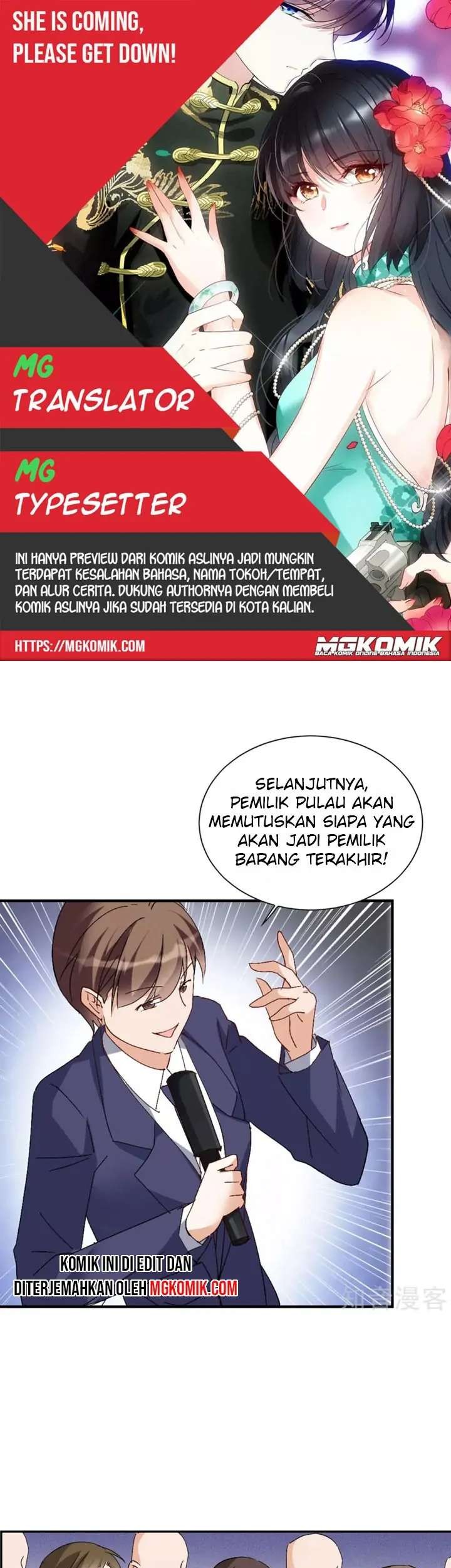 She Is Coming, Please Get Down! Chapter 25.3 - halaman 1