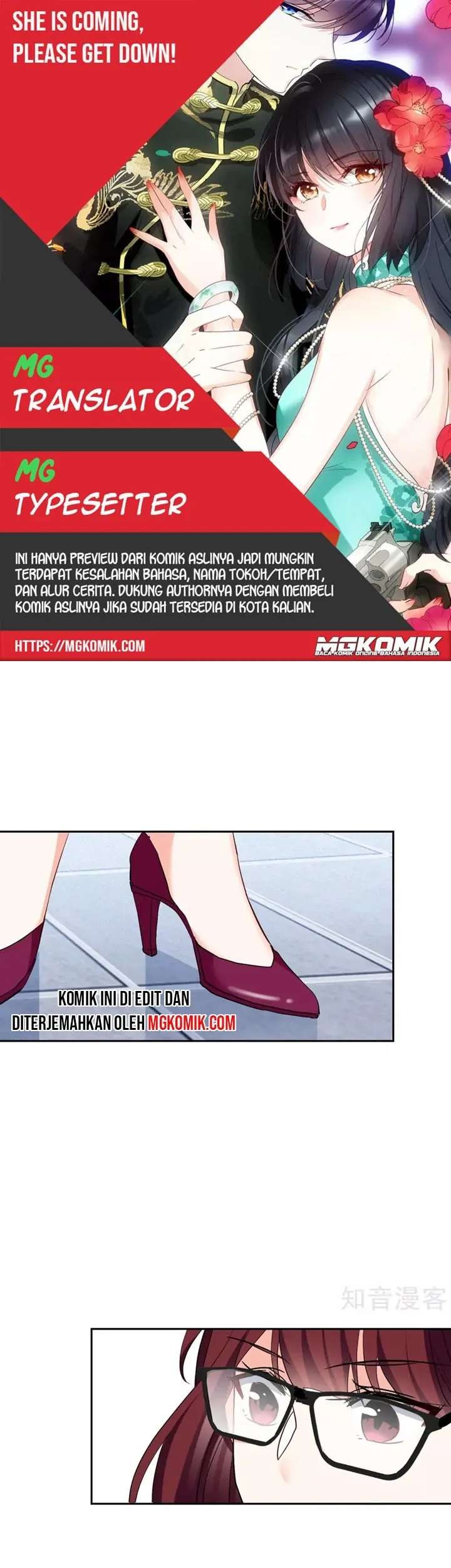 She Is Coming, Please Get Down! Chapter 27.3 - halaman 1