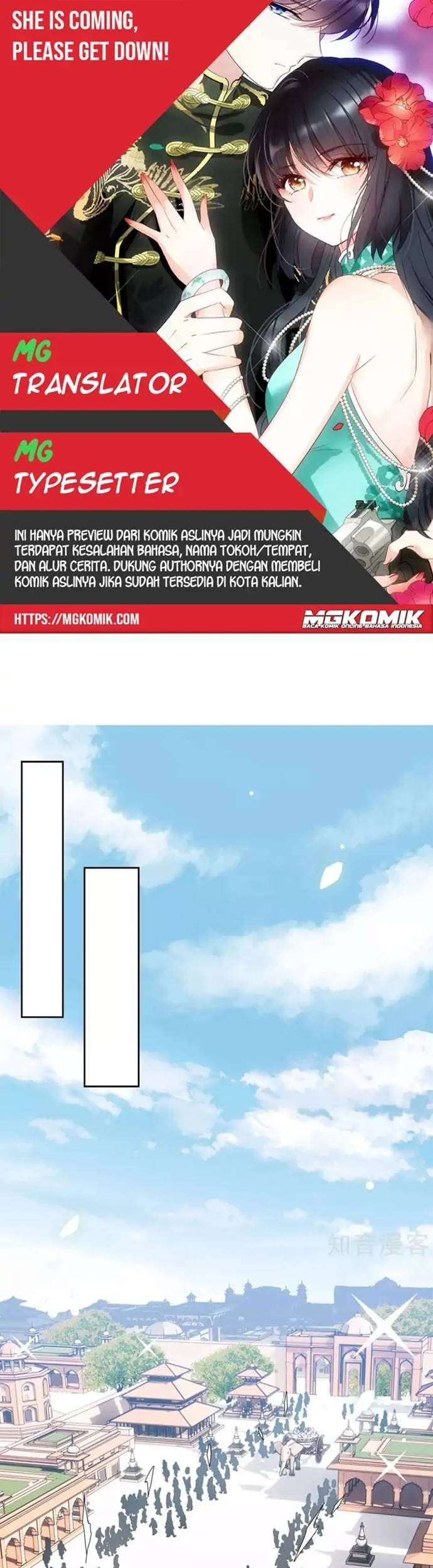 She Is Coming, Please Get Down! Chapter 30.1 - halaman 1