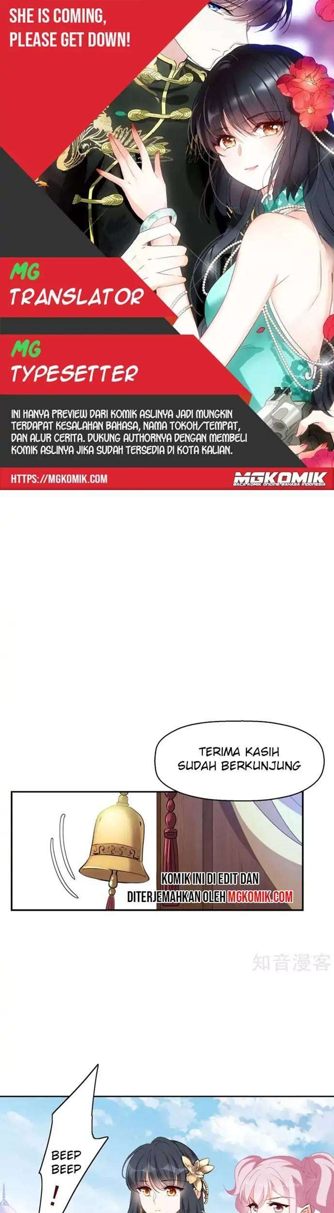 She Is Coming, Please Get Down! Chapter 30.3 - halaman 1