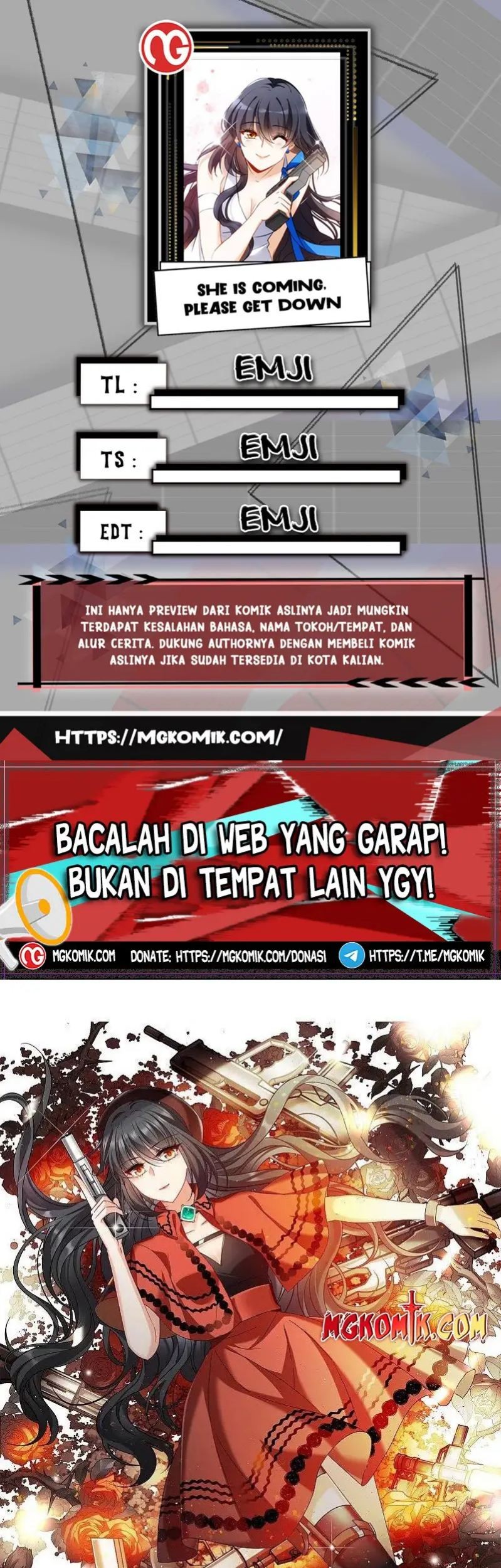 She Is Coming, Please Get Down! Chapter 308.5 - halaman 1