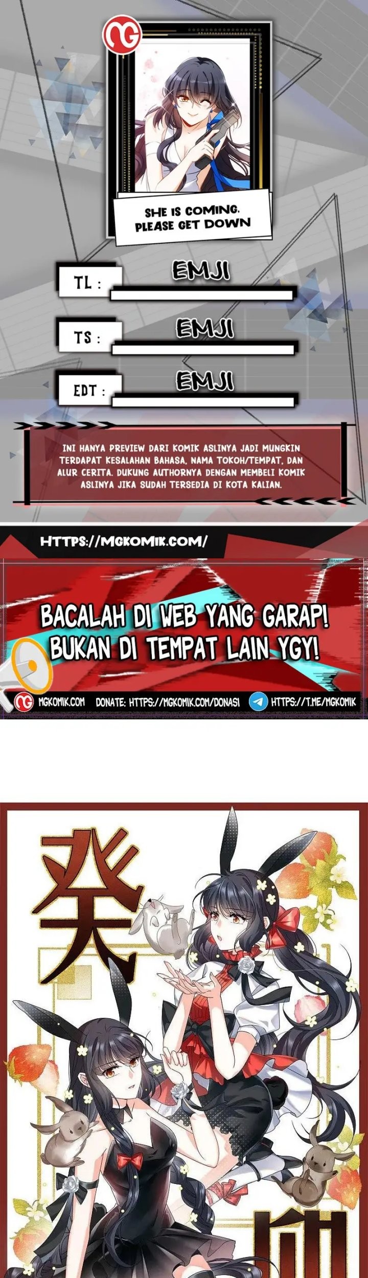 She Is Coming, Please Get Down! Chapter 310 - halaman 1