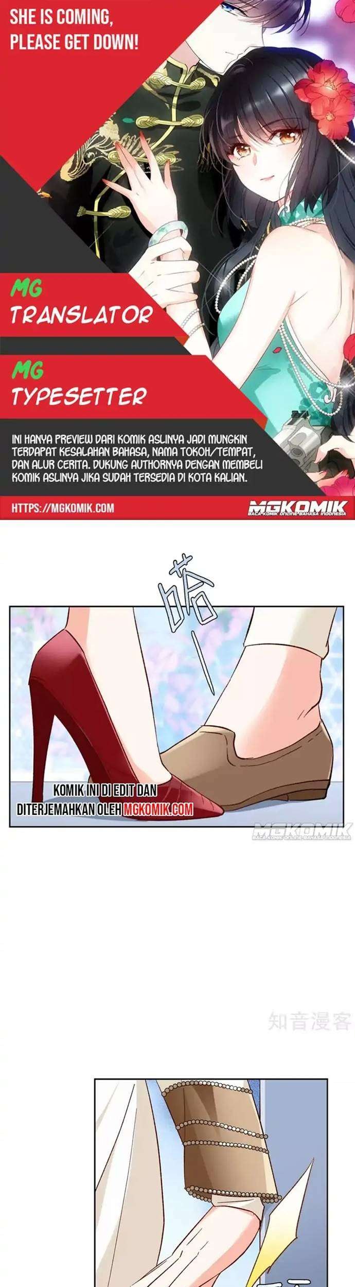 She Is Coming, Please Get Down! Chapter 32.3 - halaman 1
