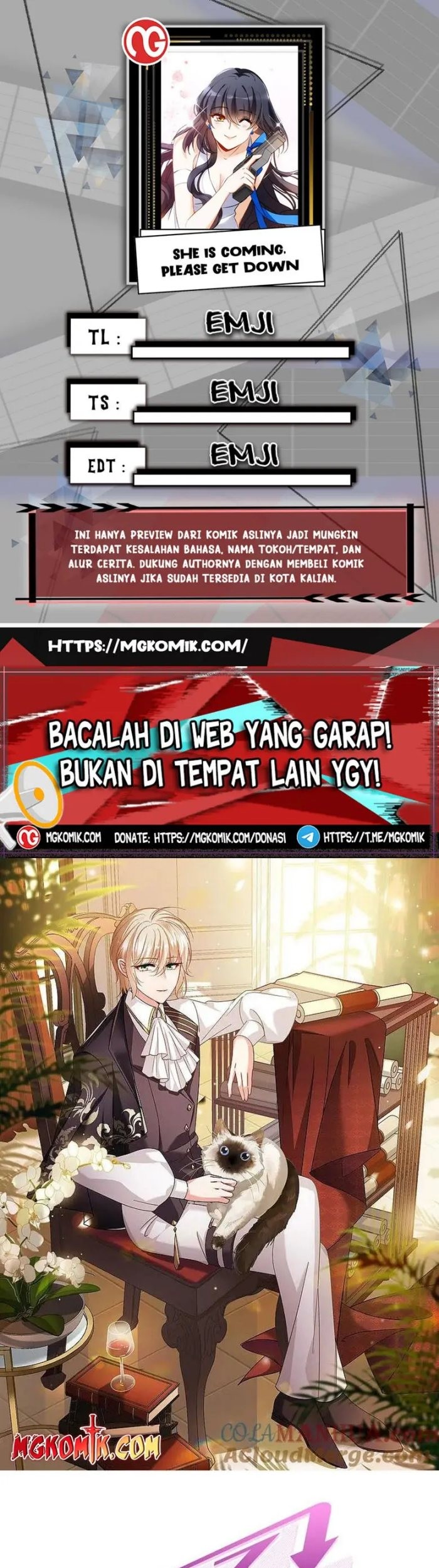 She Is Coming, Please Get Down! Chapter 329.5 - halaman 1