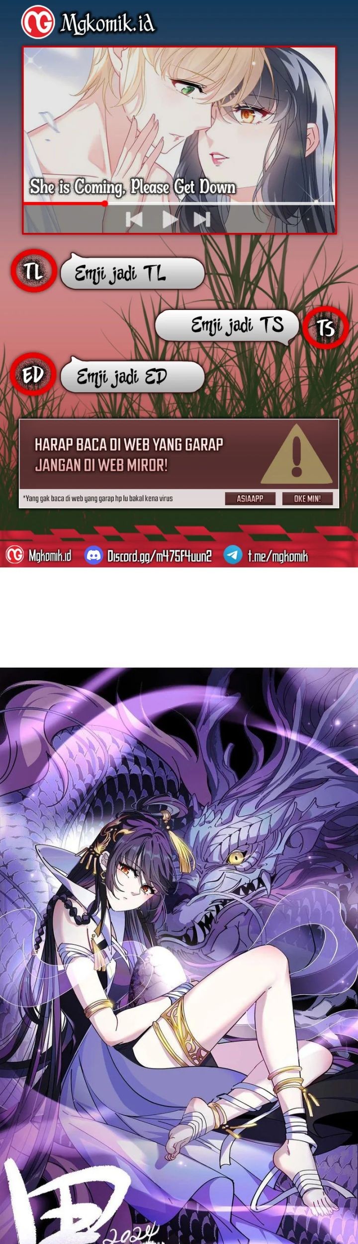 She Is Coming, Please Get Down! Chapter 340 - halaman 1