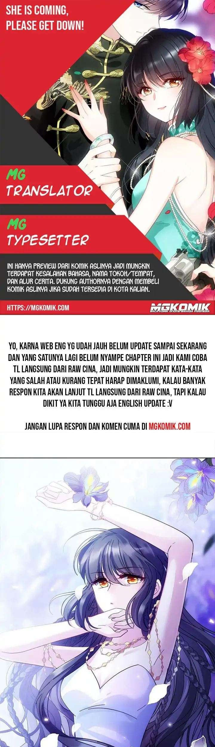 She Is Coming, Please Get Down! Chapter 42.3 - halaman 1