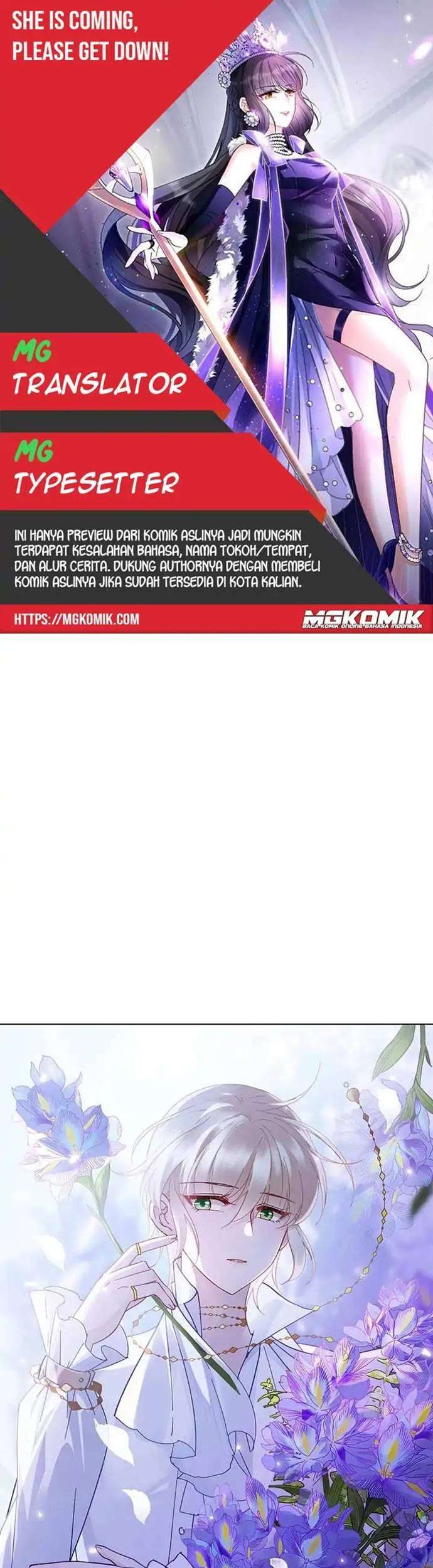 She Is Coming, Please Get Down! Chapter 45.1 - halaman 1