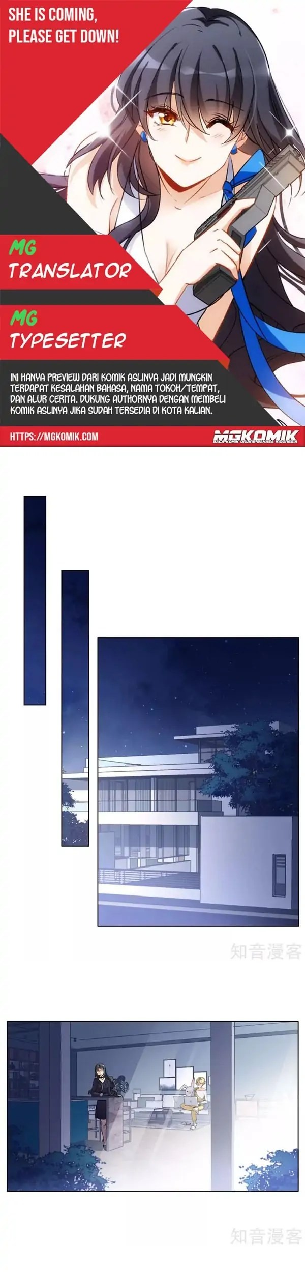 She Is Coming, Please Get Down! Chapter 6.1 - halaman 1
