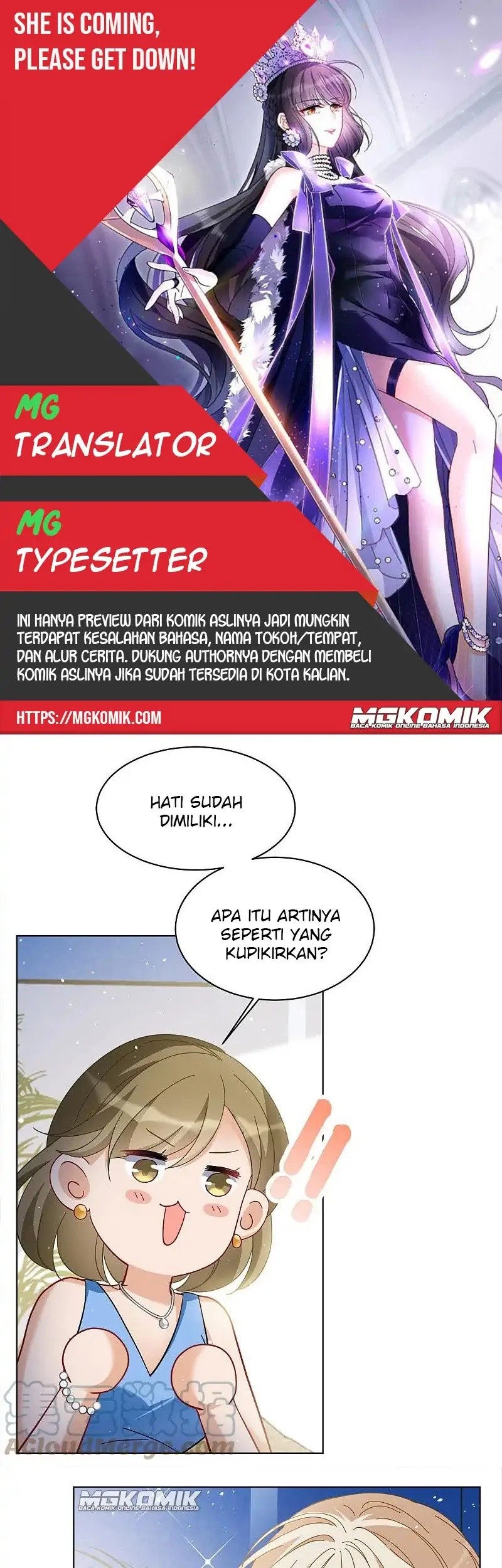 She Is Coming, Please Get Down! Chapter 68.1 - halaman 1