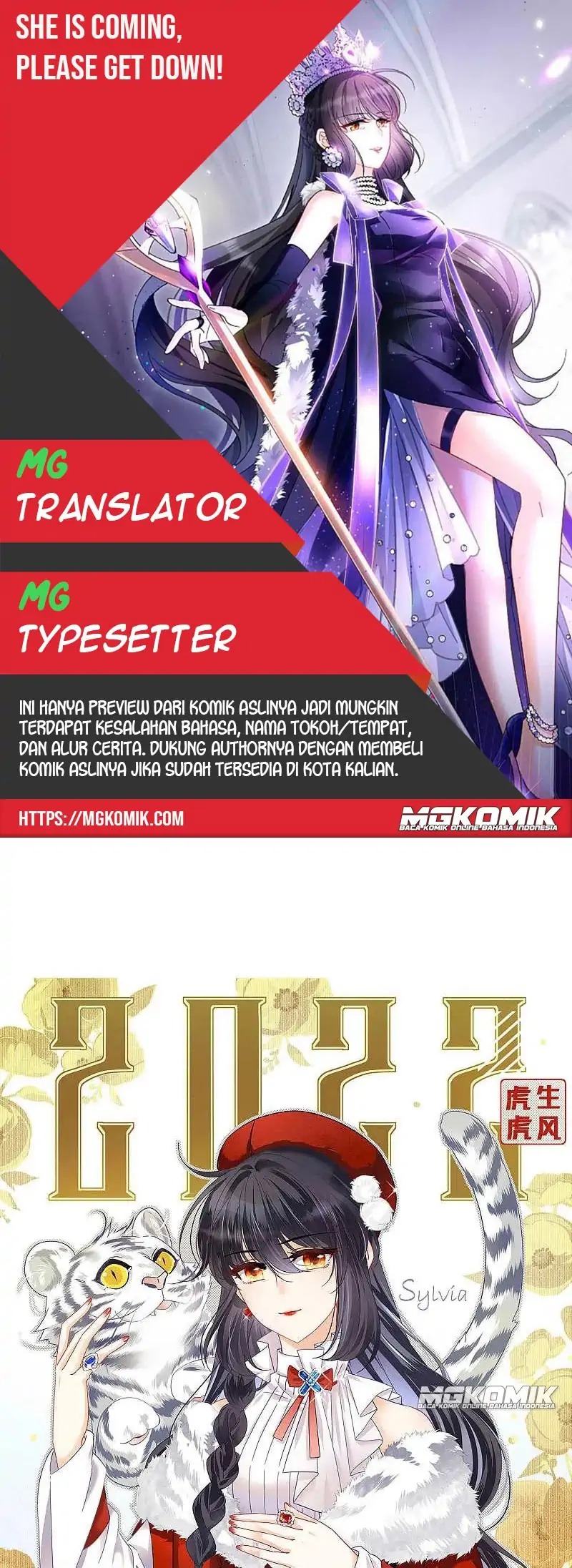 She Is Coming, Please Get Down! Chapter 74.1 - halaman 1