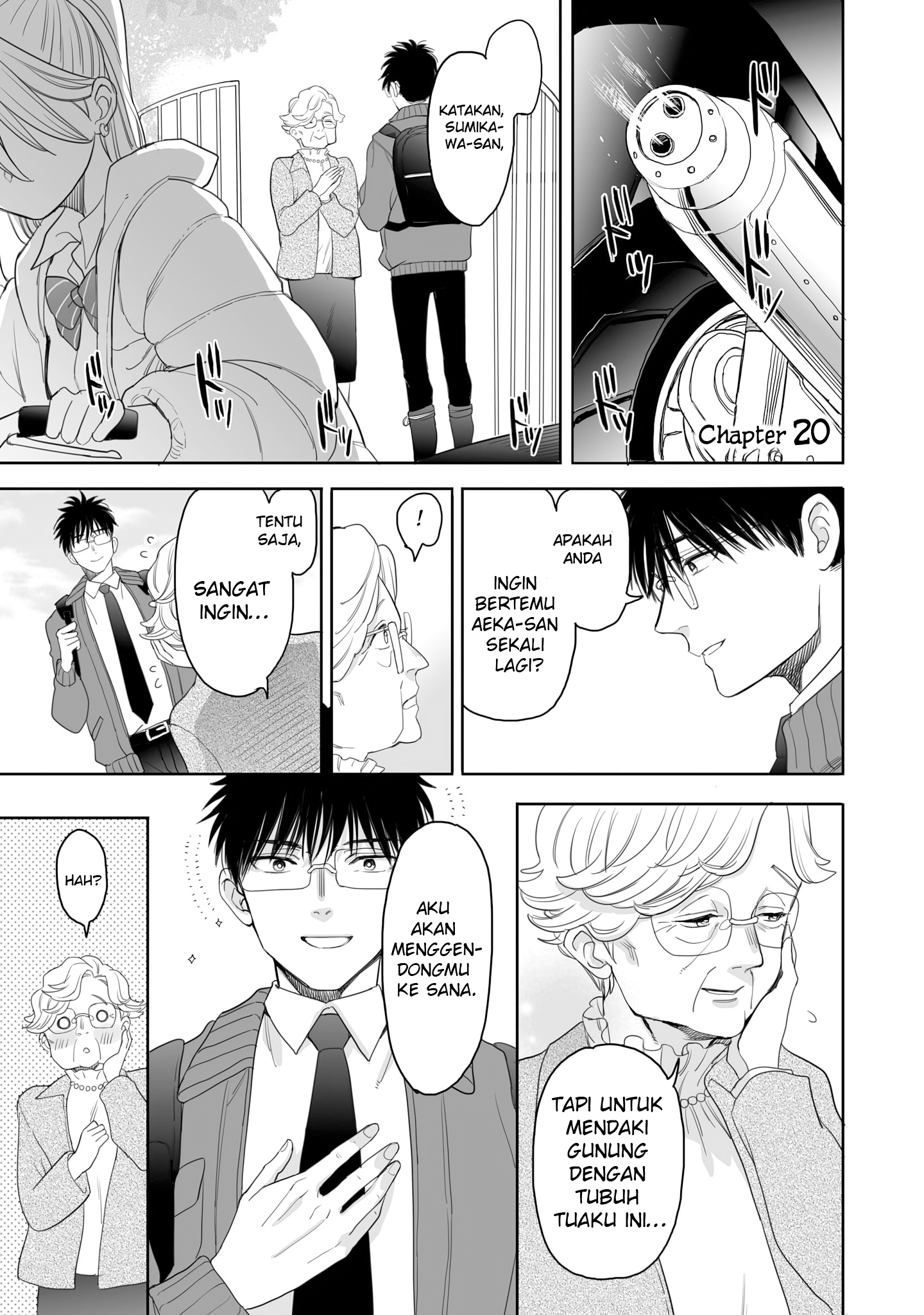 She Is Coming, Please Get Down! Chapter 78.2 - halaman 1
