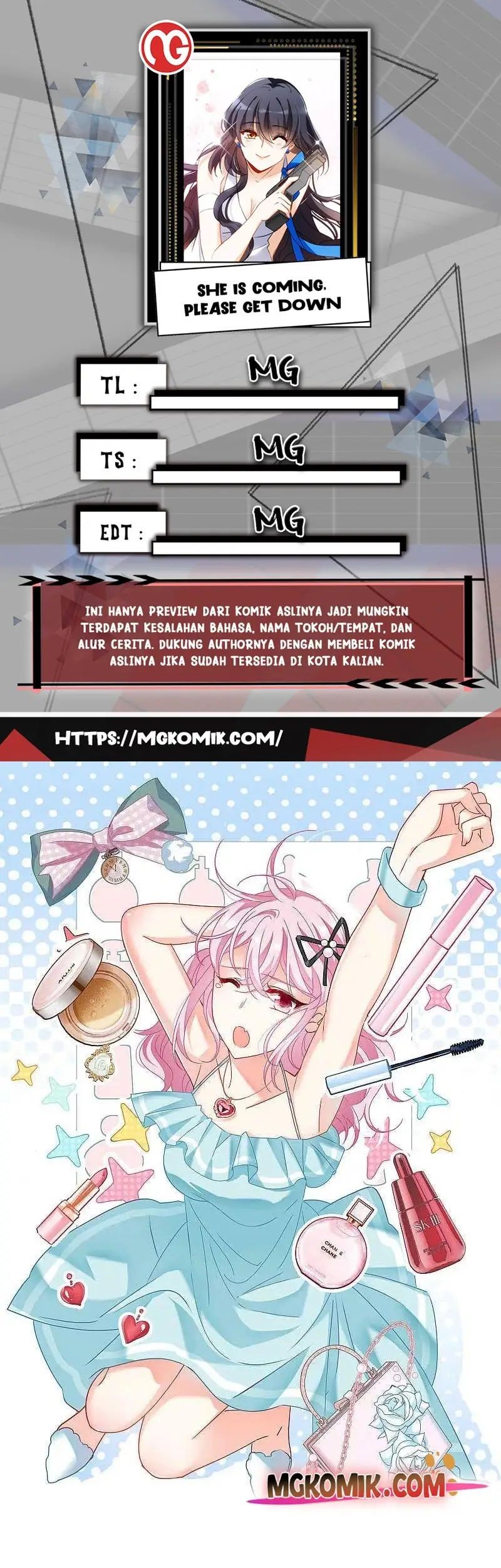 She Is Coming, Please Get Down! Chapter 86.1 - halaman 1