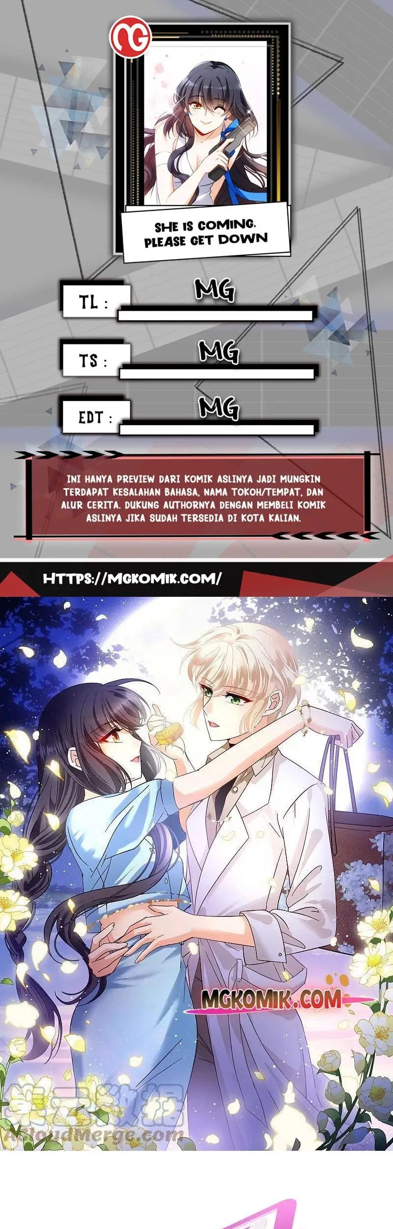 She Is Coming, Please Get Down! Chapter 87.1 - halaman 1