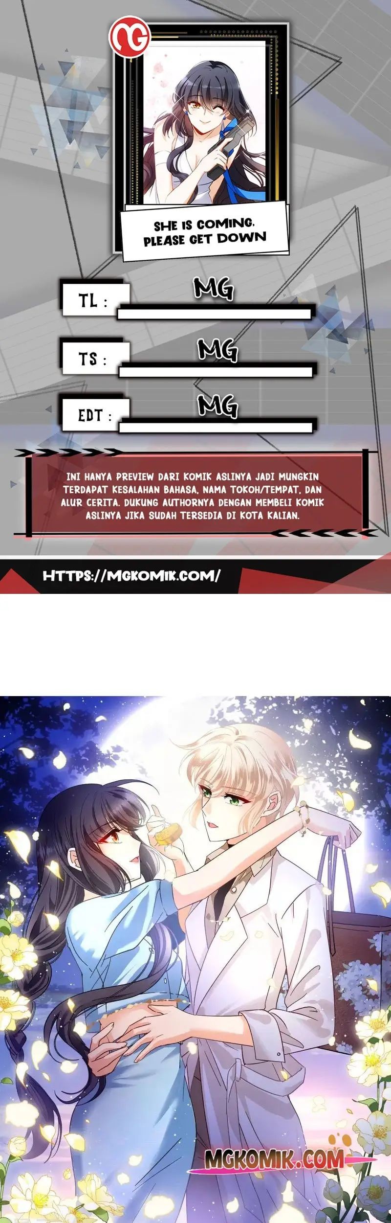 She Is Coming, Please Get Down! Chapter 88.2 - halaman 1