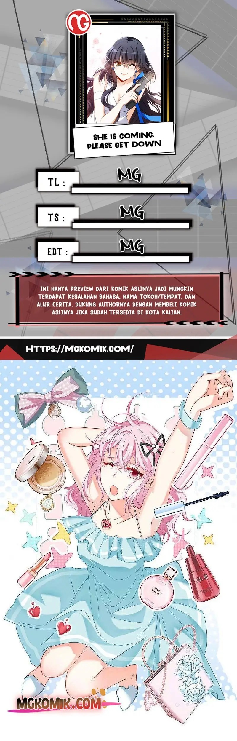 She Is Coming, Please Get Down! Chapter 89.1 - halaman 1
