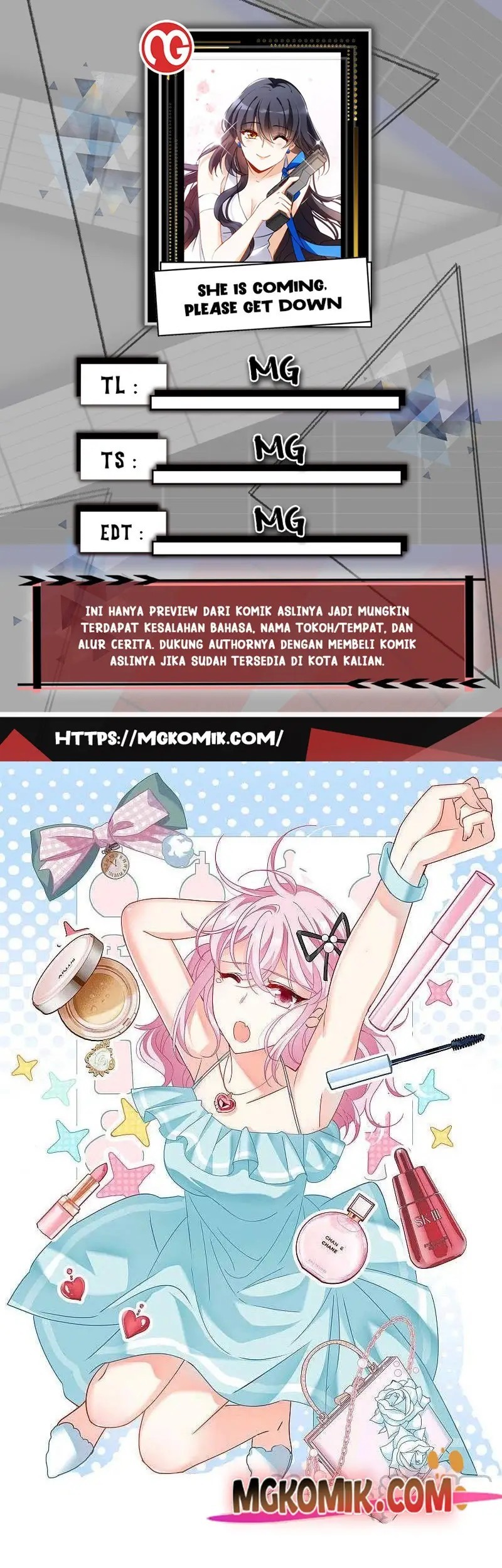 She Is Coming, Please Get Down! Chapter 89.2 - halaman 1