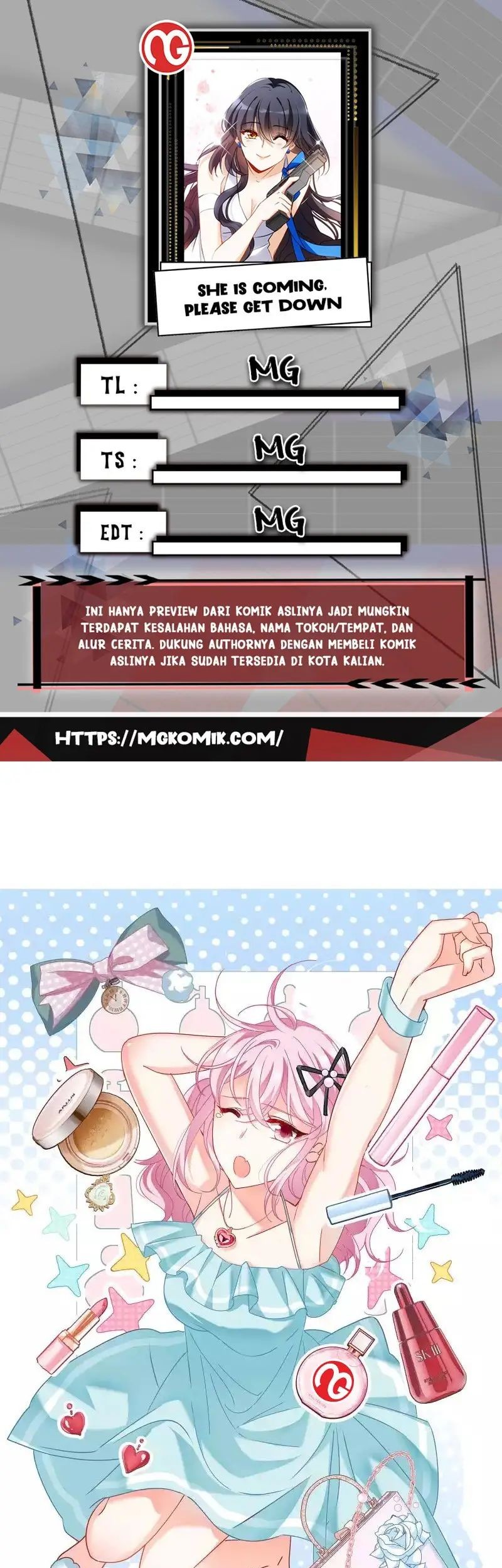 She Is Coming, Please Get Down! Chapter 90.3 - halaman 1
