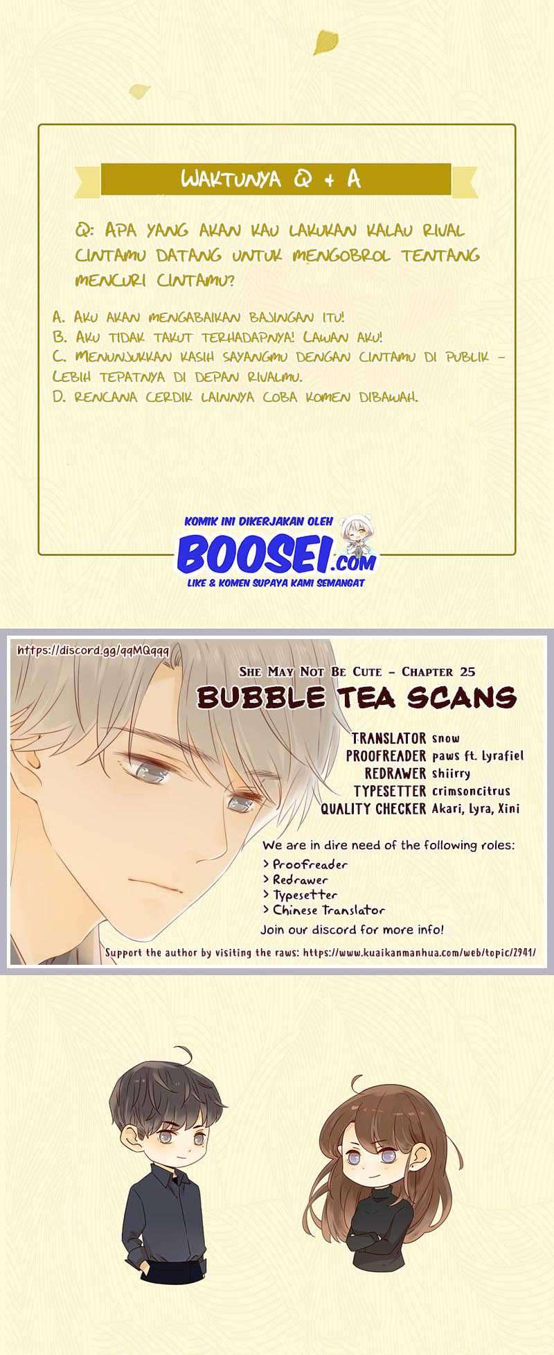 She May Not Be Cute Chapter 25 - halaman 18