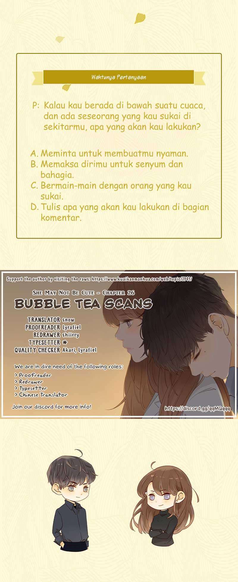 She May Not Be Cute Chapter 26 - halaman 41