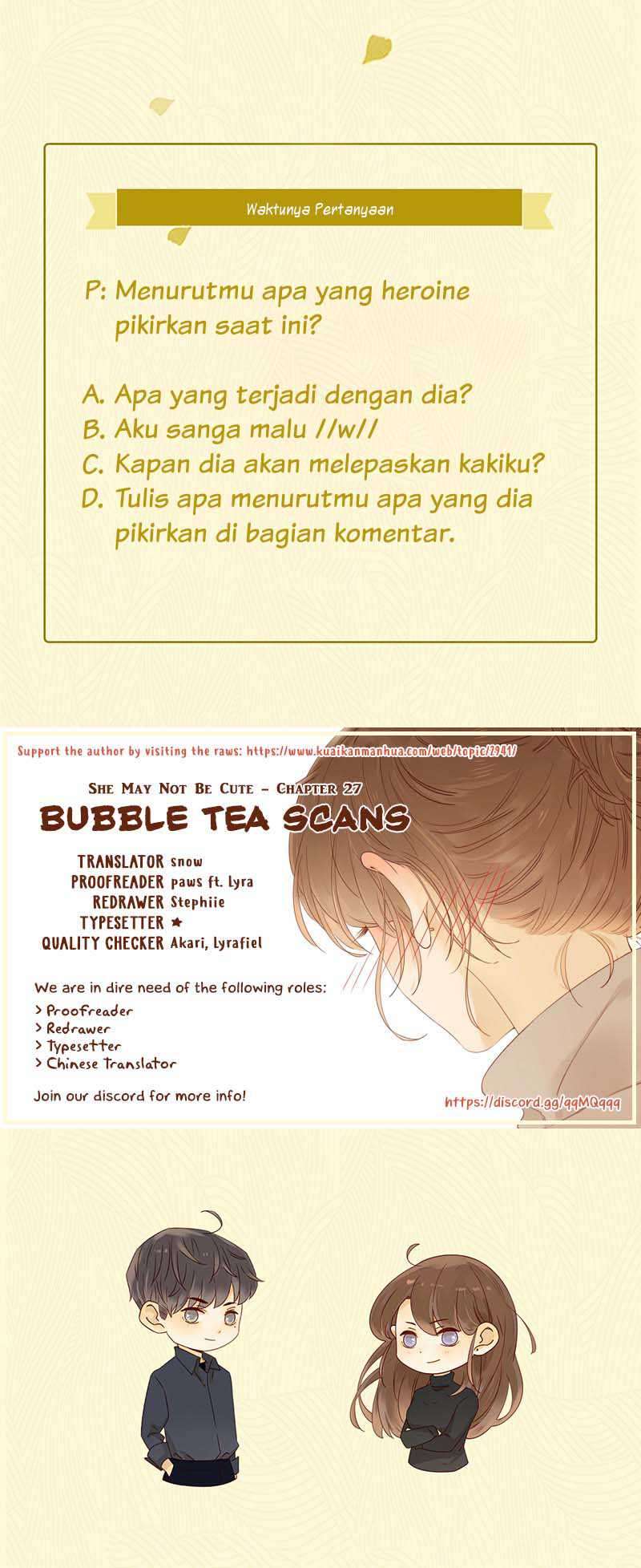 She May Not Be Cute Chapter 27 - halaman 43