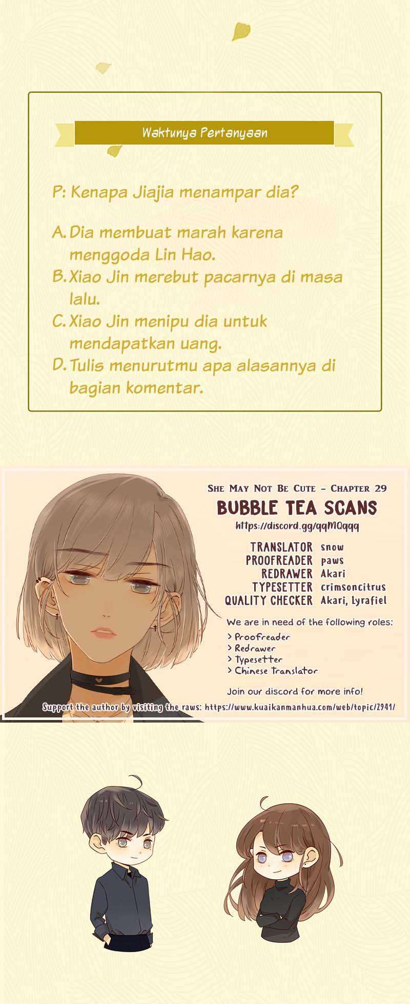 She May Not Be Cute Chapter 29 - halaman 36