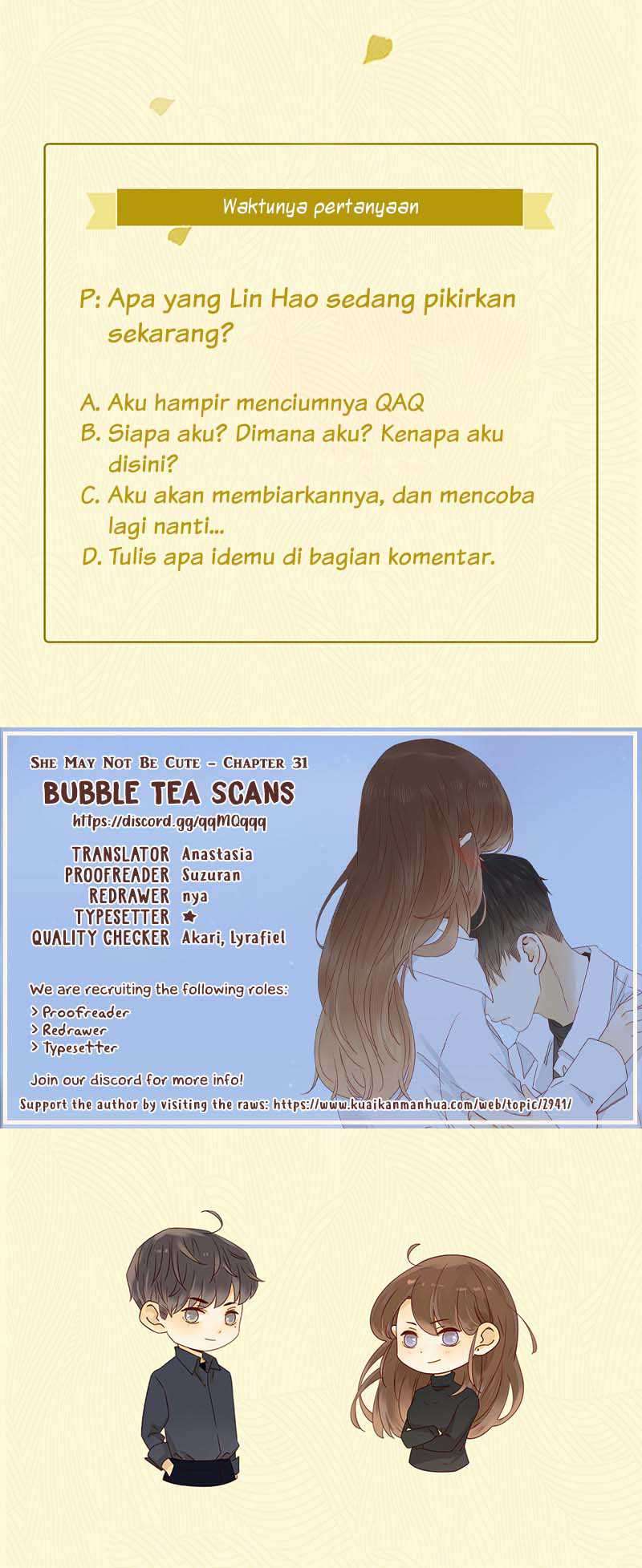 She May Not Be Cute Chapter 31 - halaman 34