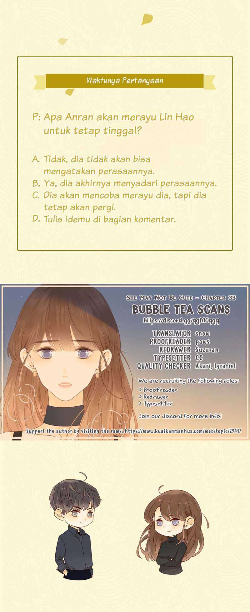 She May Not Be Cute Chapter 33 - halaman 29