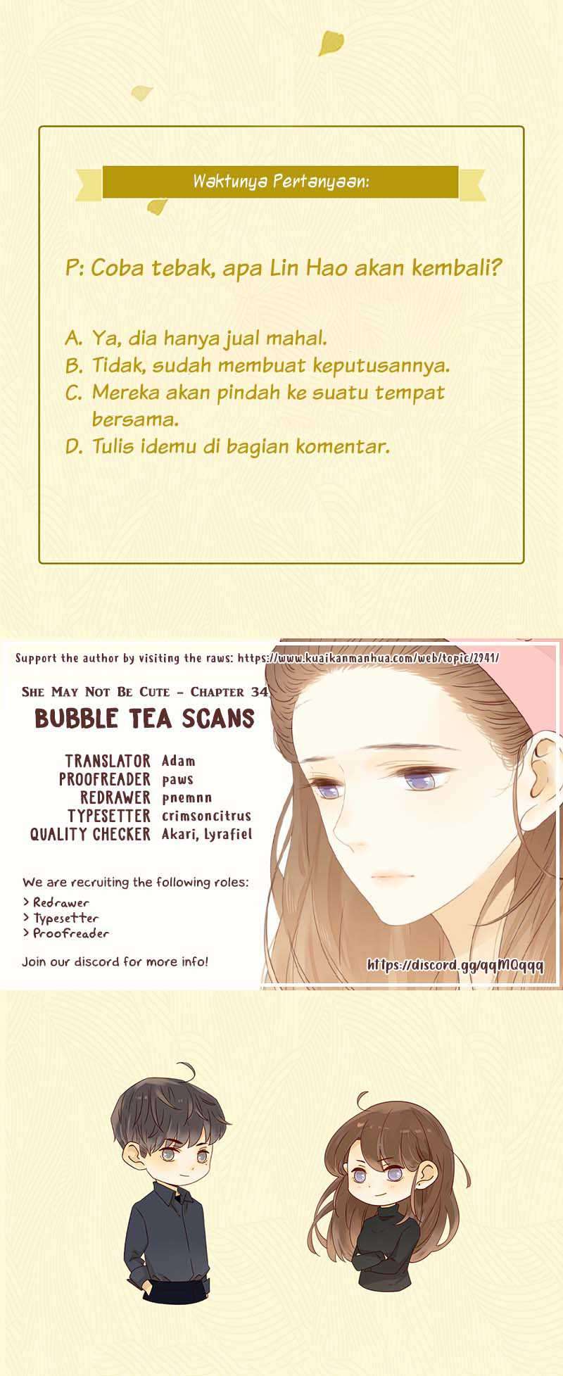 She May Not Be Cute Chapter 34 - halaman 39