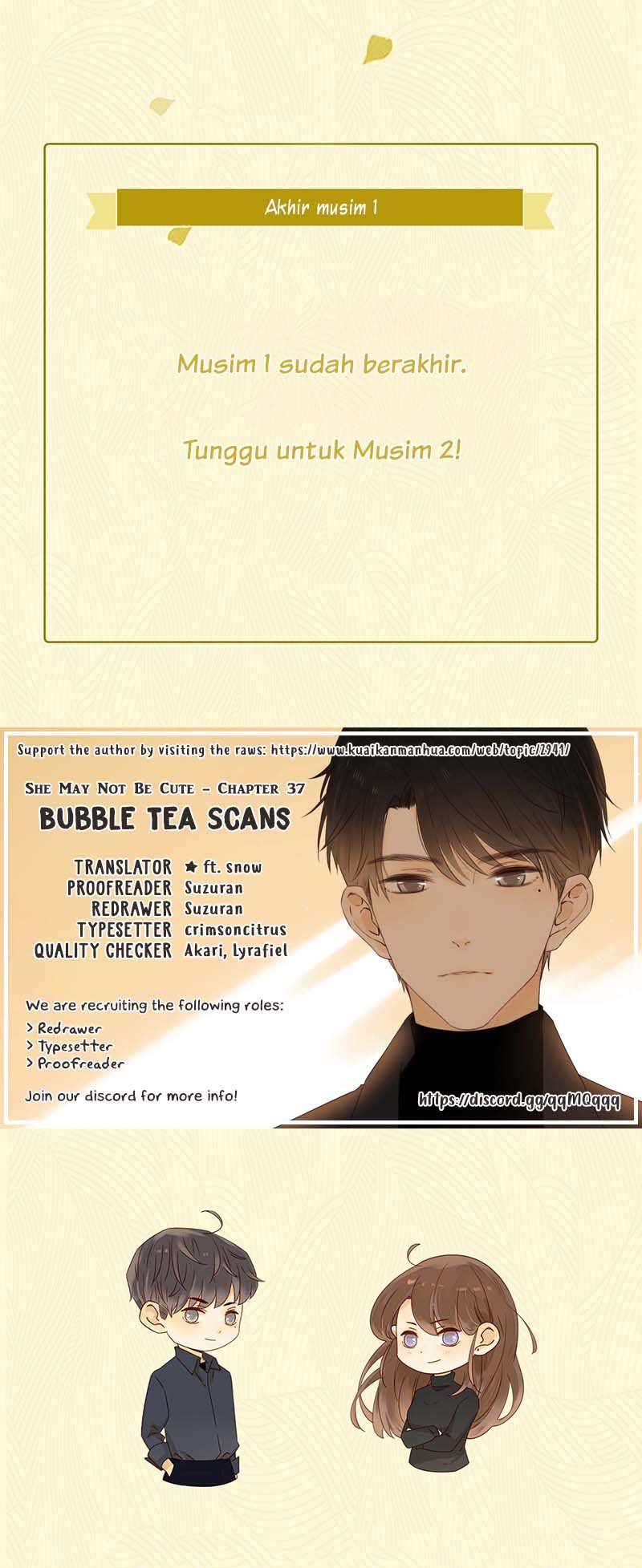 She May Not Be Cute Chapter 37 - halaman 44