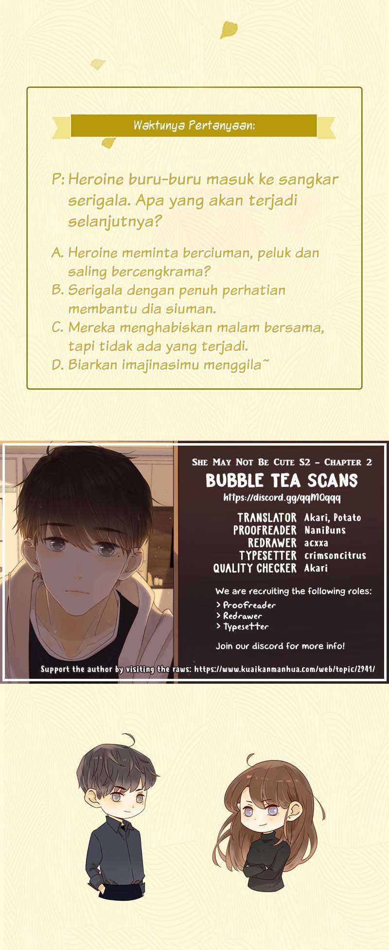 She May Not Be Cute Chapter 39 - halaman 36