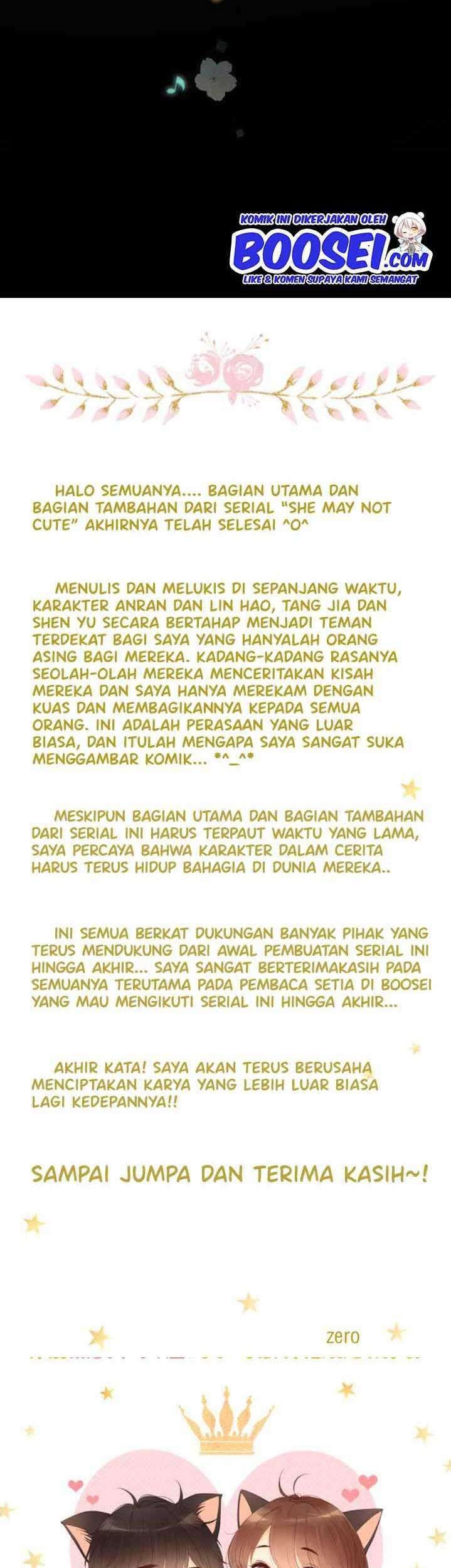 She May Not Be Cute Chapter 88.4 - halaman 41