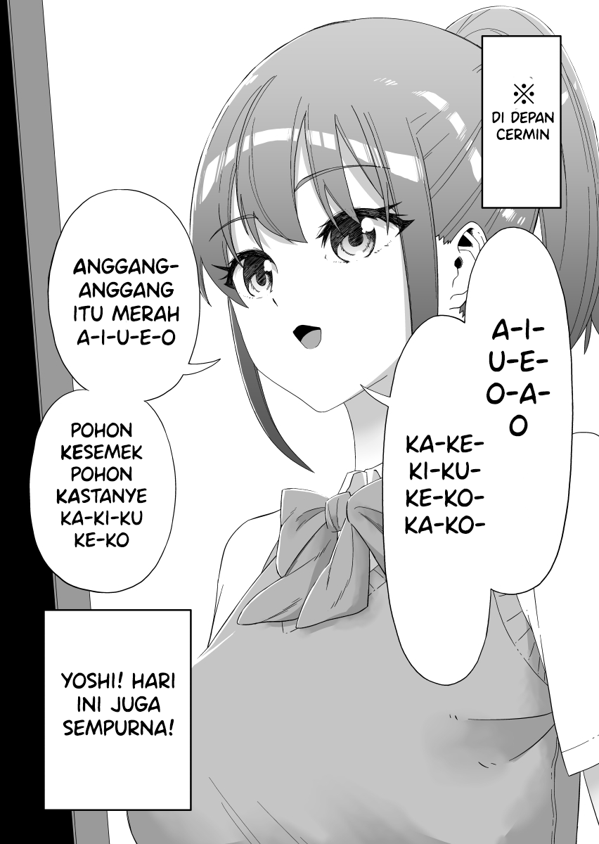 She Who's Perfect at Vocal Practice Chapter 0 - halaman 1